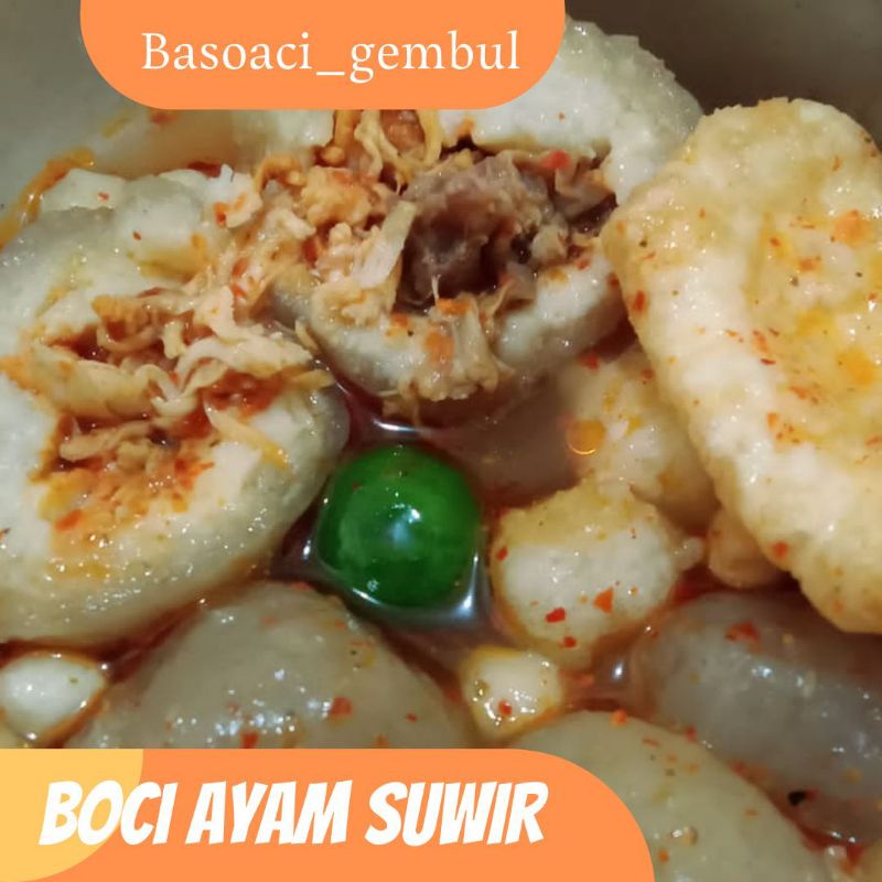 

BASO ACI AYAM SUWIR PEDAS siGEMBUL