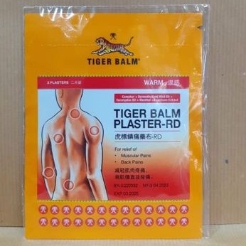 Tiger Balm Plaster Warm