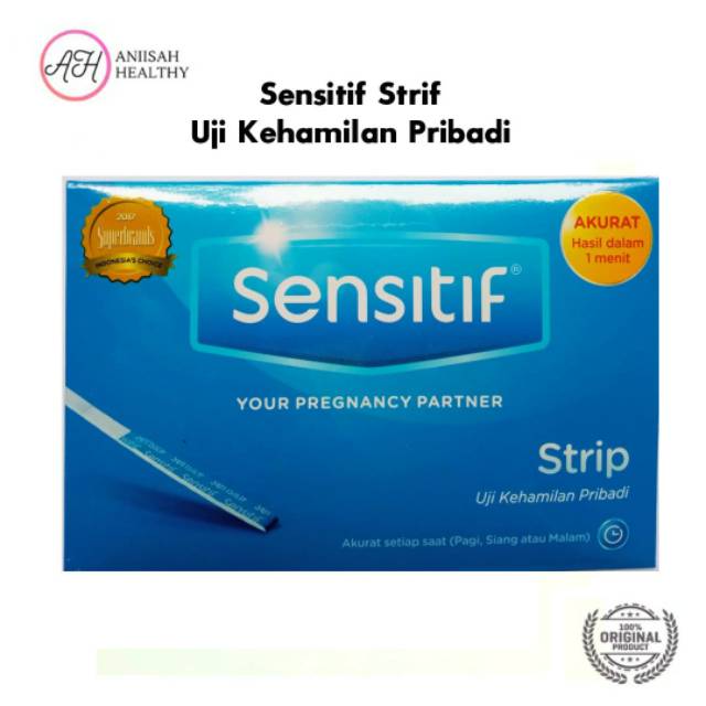 Sensitif Strip / Tes Kehamilan / Pregnancy Test / Testpack / Tes Hamil