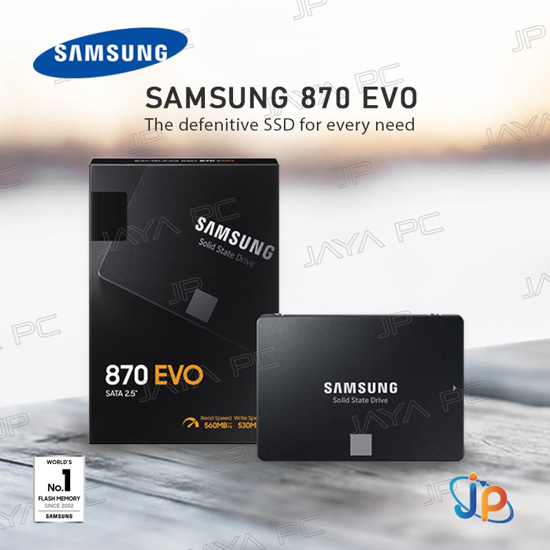 Samsung SSD 870 EVO 2TB Sata 3 - SSD V Nand 2 TB 2.5"