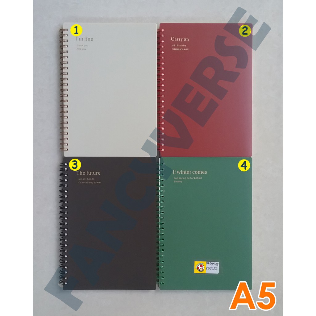 

Notebook Spiral A5 Office 065922 / Agenda Diary Notes Buku Catatan