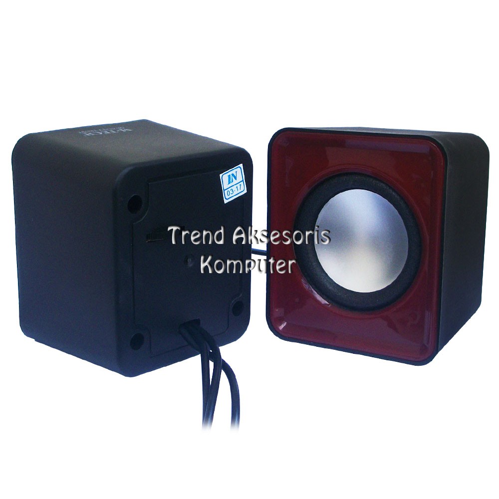 Trend-M-Tech MT-01 Multimedia Speaker Mini USB with Volume Control Colour