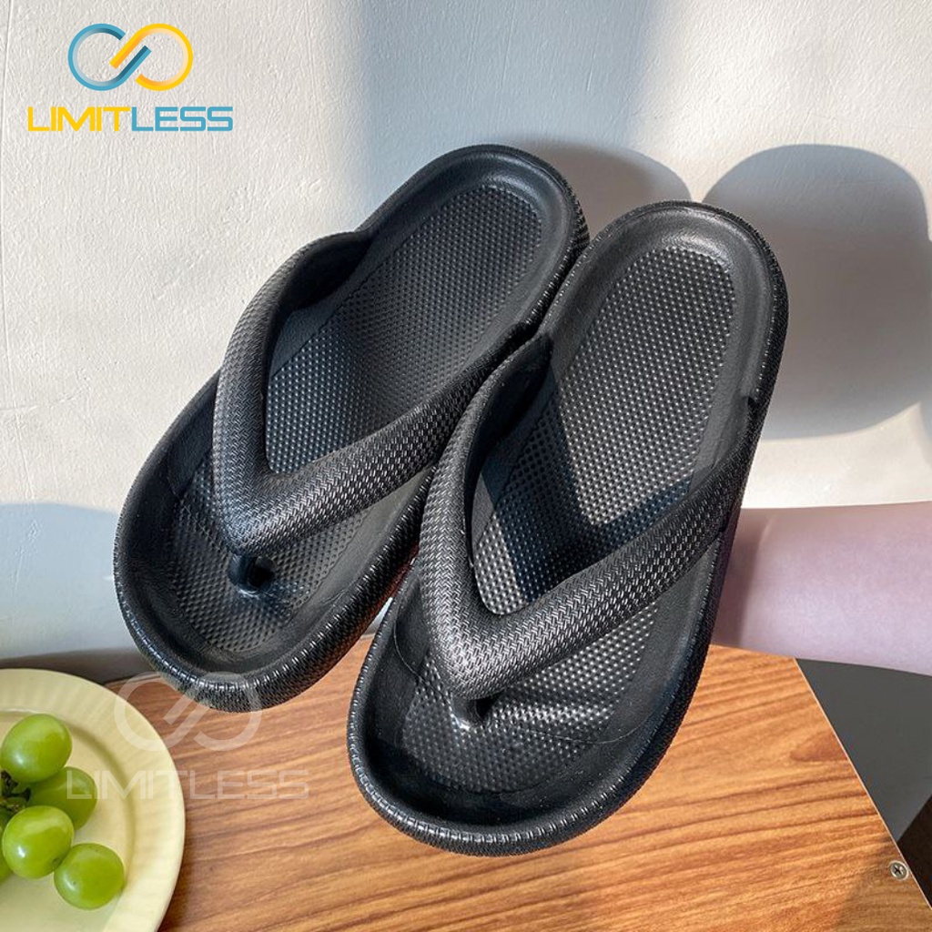 Sandal Japit Wanita Ringan Anti Slip Korean Style Limitless Sandal Jepit Cewek Keren Sendal Wanita Rumah Empuk Terbaru