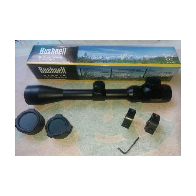 Jual Telescope Bushnell 3-9x40 RGB Tutup Flip Limited
