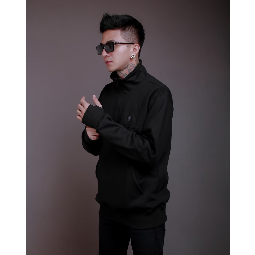 Jaket Harajuku Zipper Pria | Original REBEL ID | Dhea Fashion