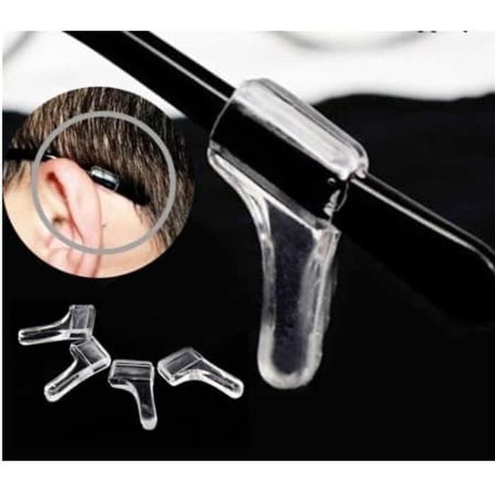 Pengait Kacamata Silikon Anti Jatuh Silicone Ear Hook R0575