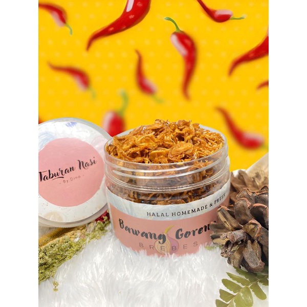

Bawang Goreng Brebes Rasa Pedas