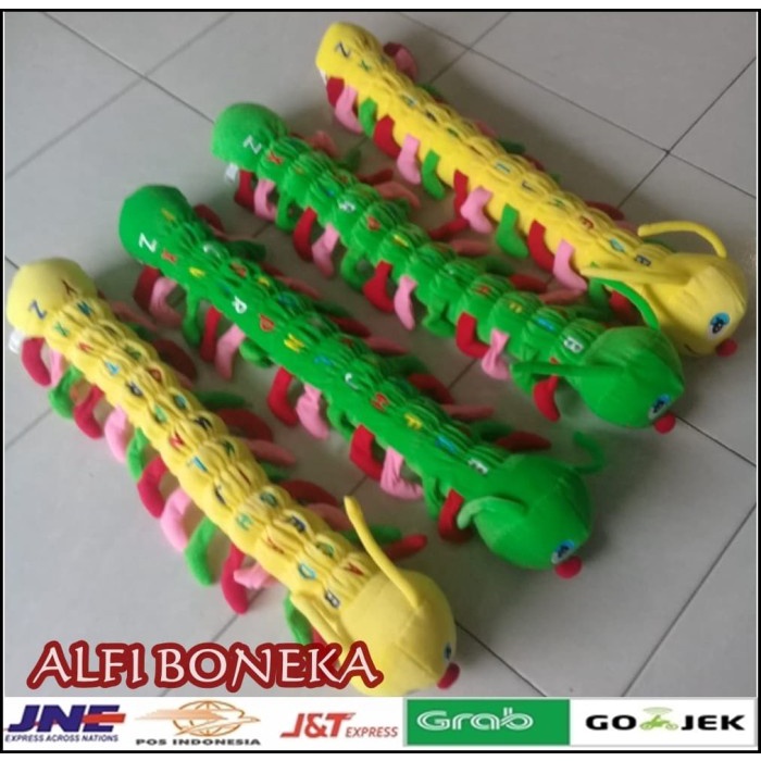 Flash Sale Terlaris Boneka Ulil Boneka Ulet Bulu Boneka Kaki Seribu L 80Cm Termurah