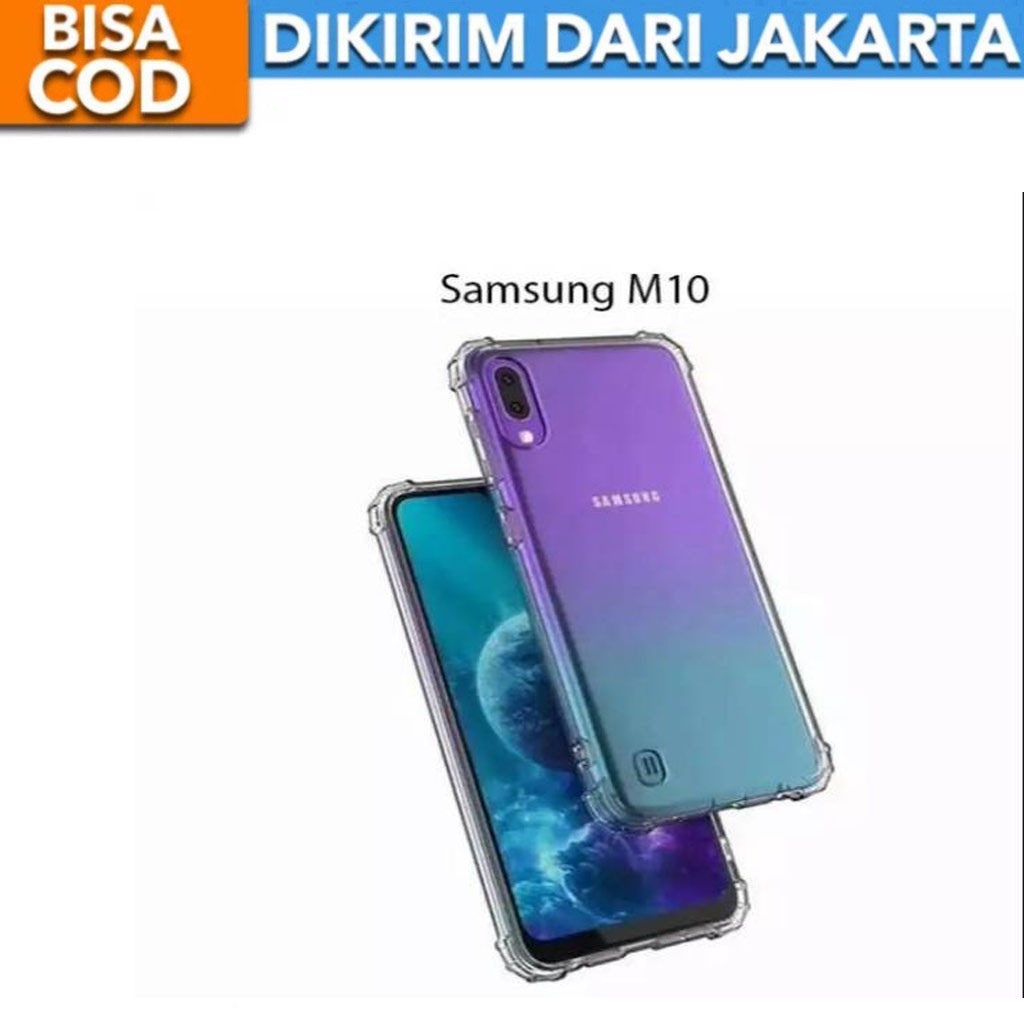 Casing Samsung Galaxy M10 Anti Crack SoftCase