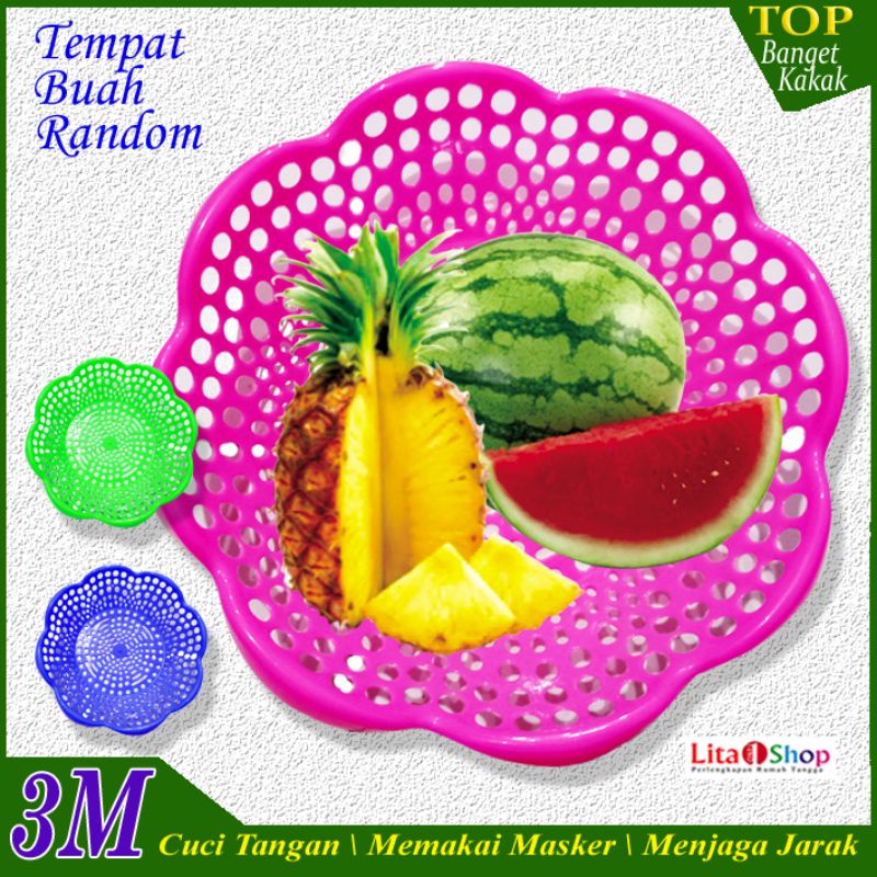 Tempat Buah Plastik / Wadah Buah M