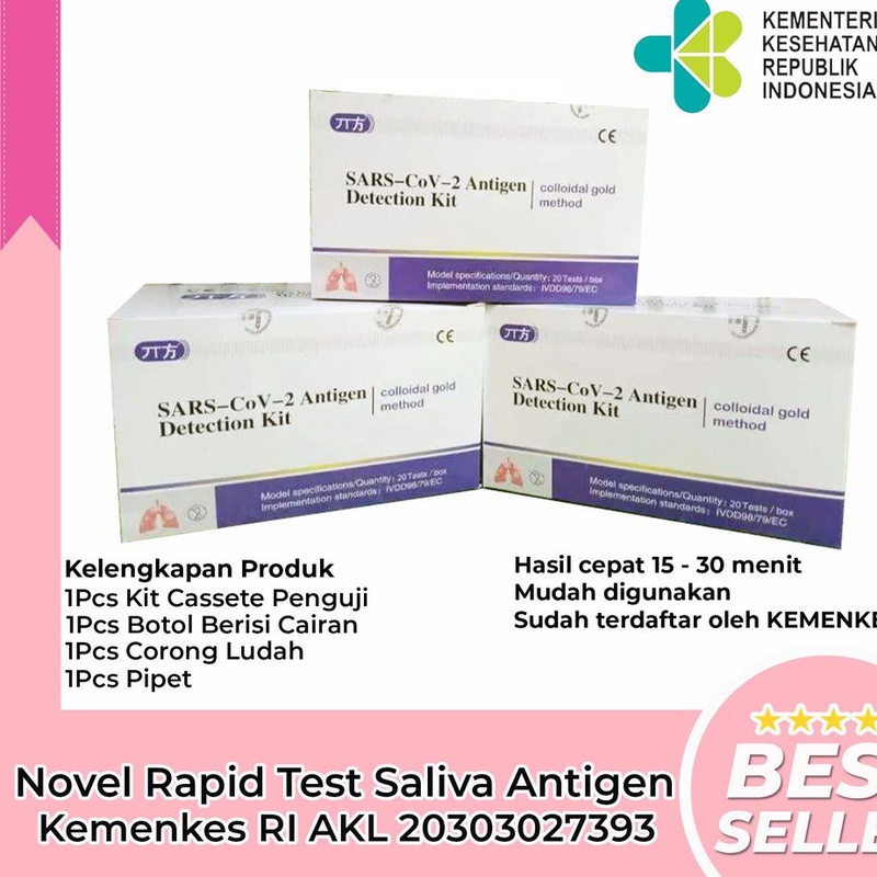 Best Price Swab Liur Mandiri Kit AKL AG 1pcs