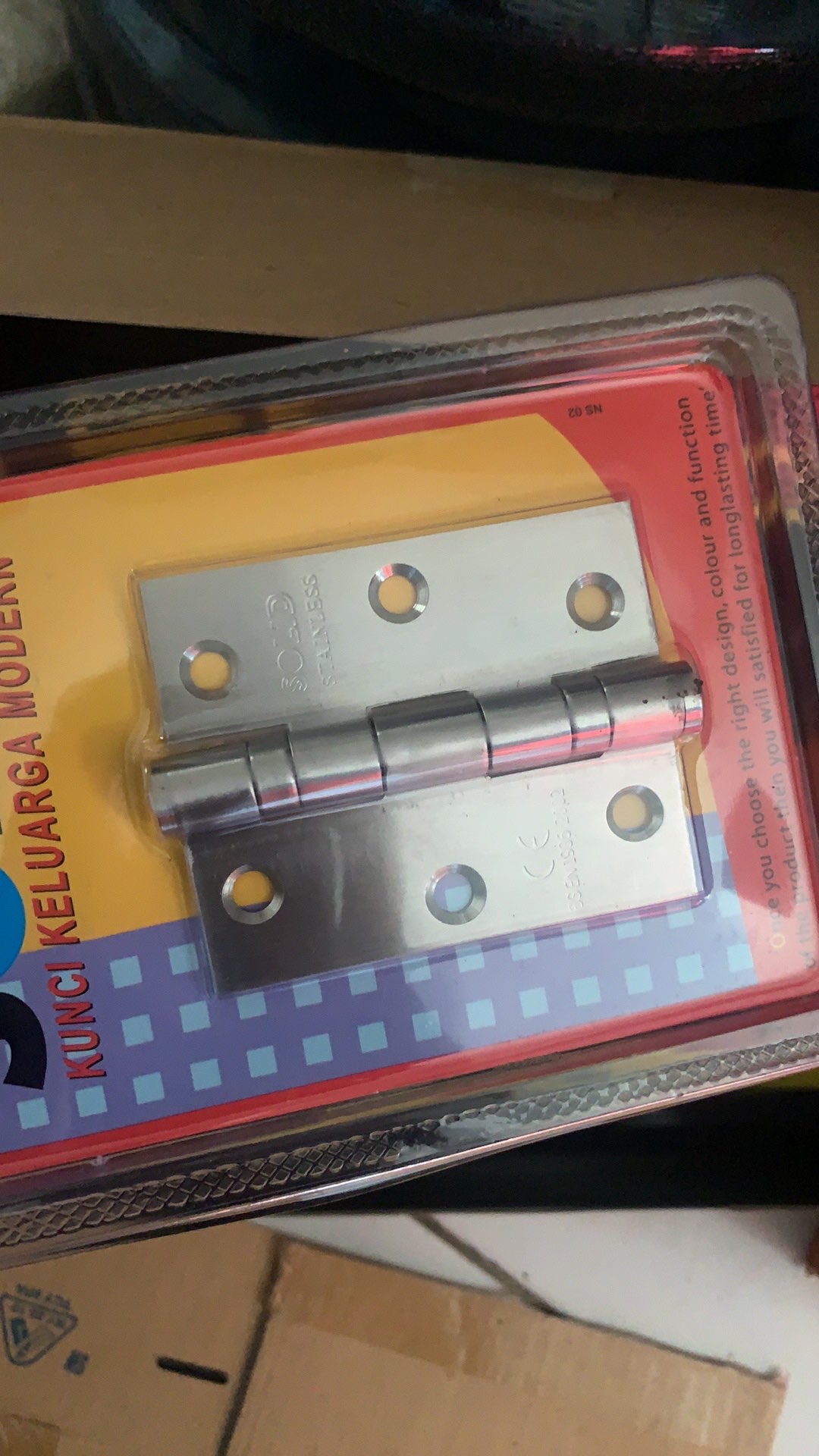 Solid Engsel Jendela Ek 16 3x2.5x2 2bb Us32d