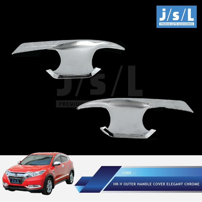 Honda Hrv Outer Handle Cover Elegant Chrome Aksesoris Jsl