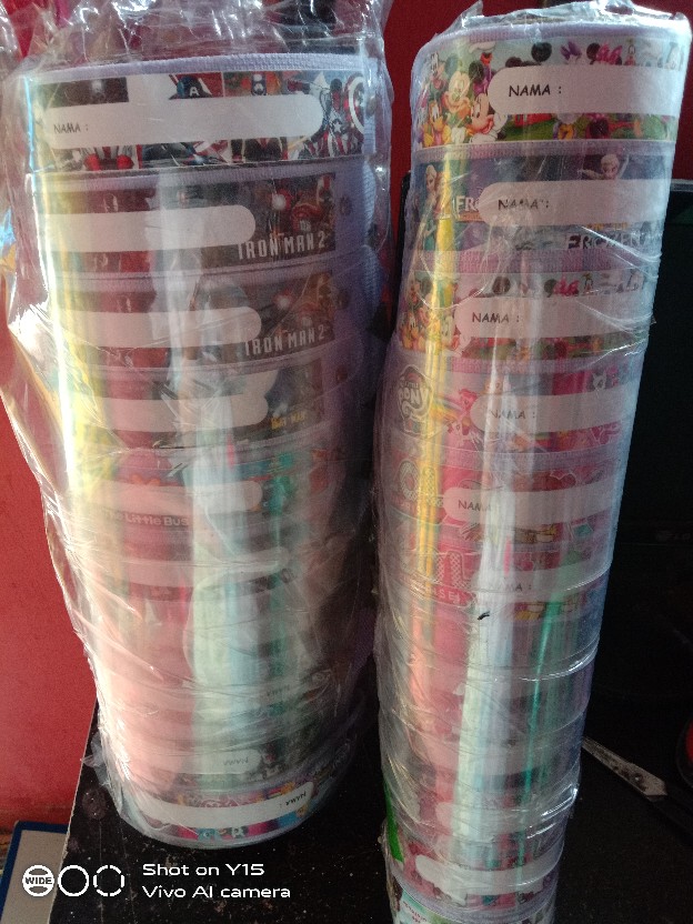 Face Shield Pelindung Wajah Buka Tutup Karakter Bayi/anak