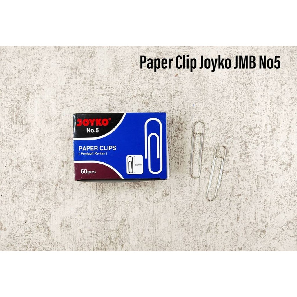 

(PAK) PAPER CLIP JOYKO NO.5 / PENJEPIT KERTAS