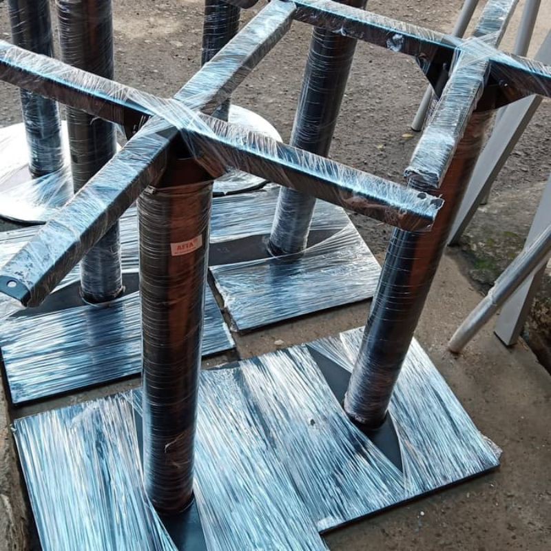 kaki meja cafe kaki meja makan kaki meja plat besi kotak powder coating kaki besi plat kotak