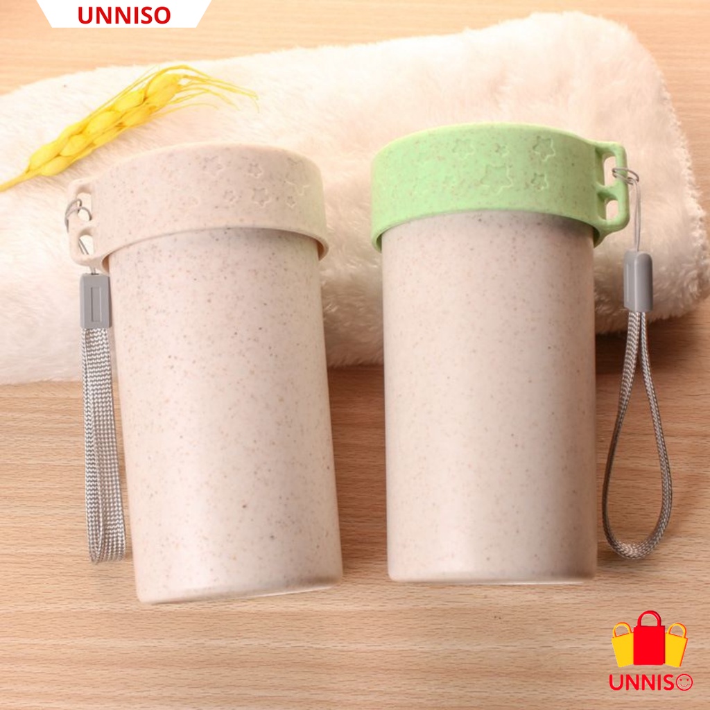 UNNISO - Botol Minum Wheat Straw Mini BM1