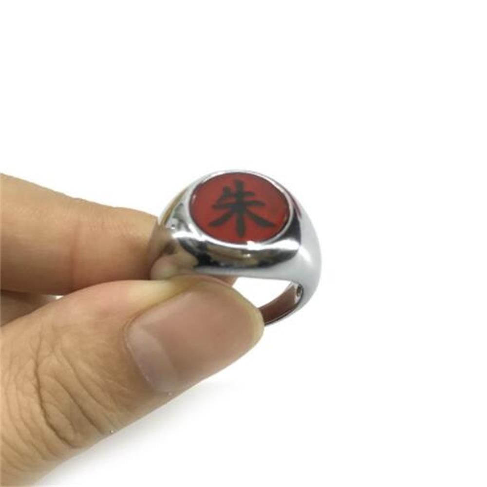 Cincin Cosplay Desain Anime Akatsuki Dapat Disesuaikan Untuk Pria Dan Wanita