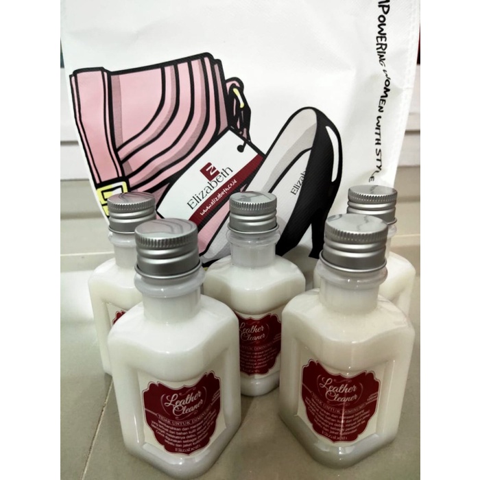 MURAH Pembersih Tas/Sepatu/Lainnya Bahan Kulit dari Elizabeth Original - 60 ml