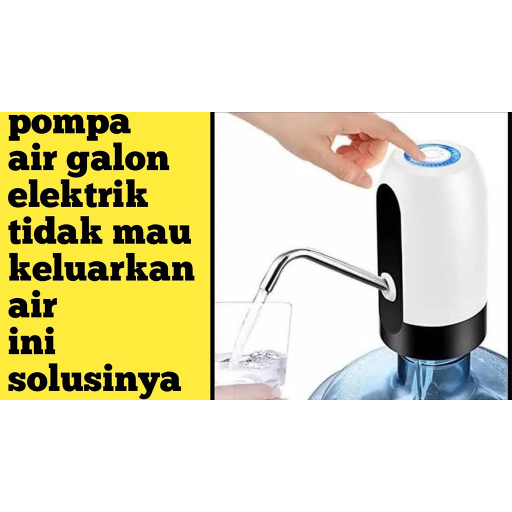 [COD] Pompa Dispenser Air Galon Elektrik Praktis Tanpa Repot Angkat Galon I Dilengkapi Recharger USB