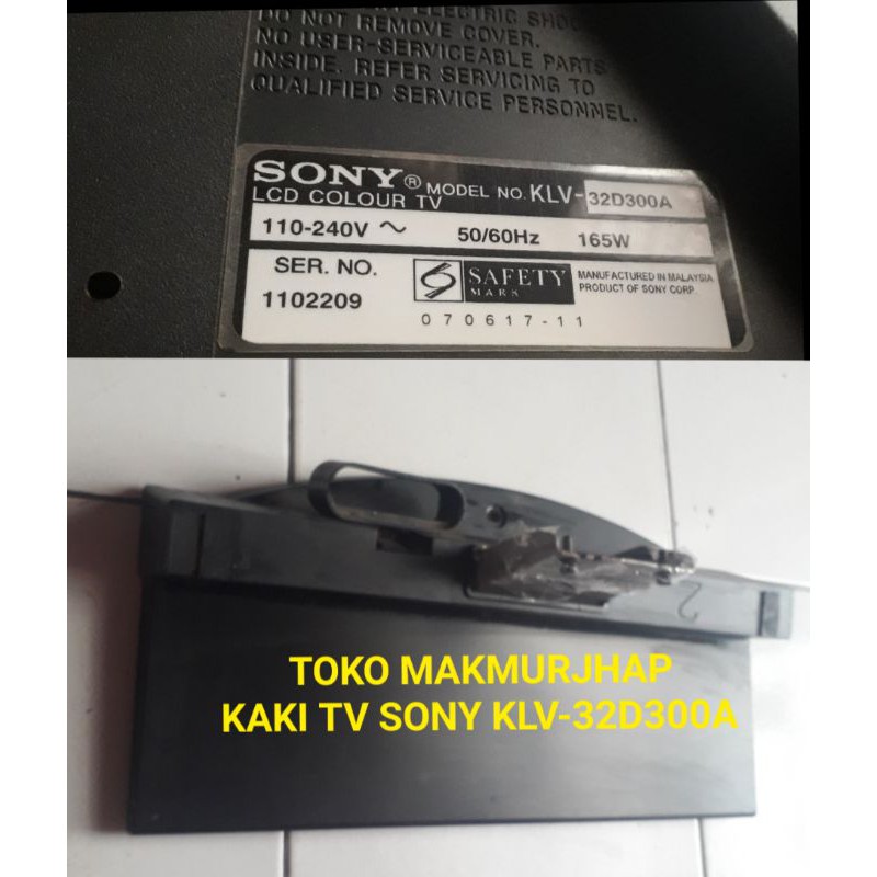 KAKI TV SONY KLV - 32D300A 32INCH