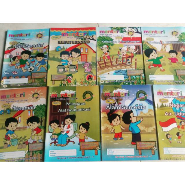 Buku majalah kelompok bermain/ PAUD usia