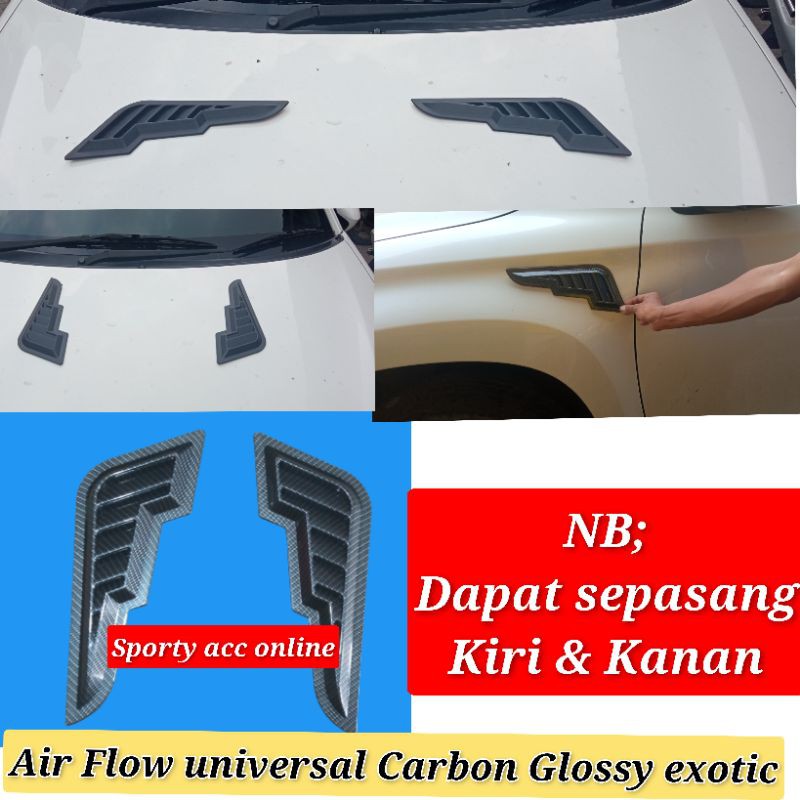 air flow universal carbon glossy exotic