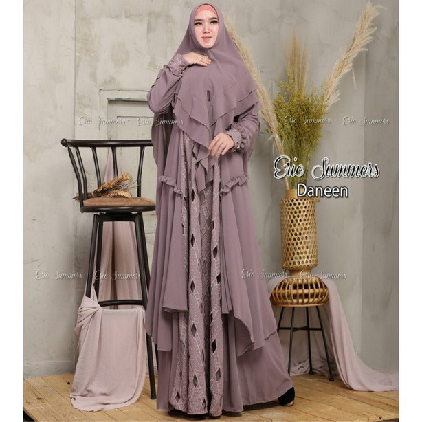 DANEEN set gamis syari by ERIC SUMMERS