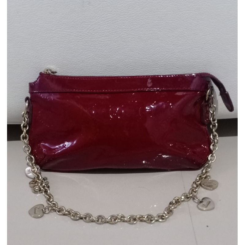 Tas Preloved atau Monza atau second Pesta Marun brand Gucci