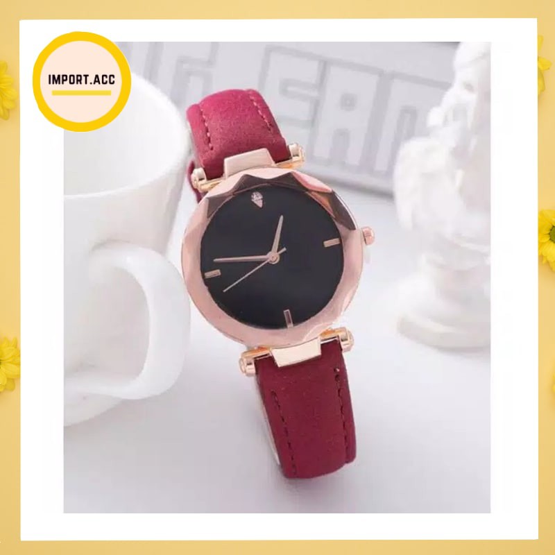 JAM TANGAN FASHION WANITA ELLIETH TEN SQUARE JAM TANGAN IMPORT