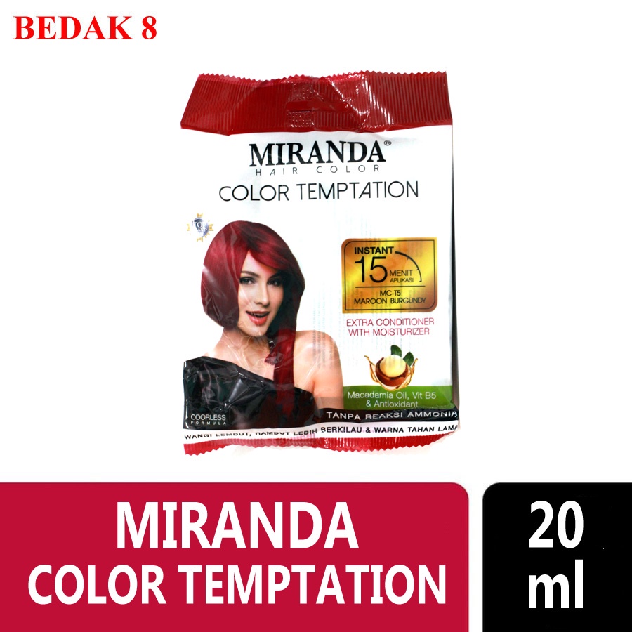 Miranda Hair Color Temptation/ Semir Miranda Sachet