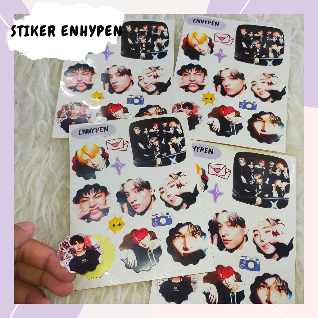 Stiker ENHYPEN all member