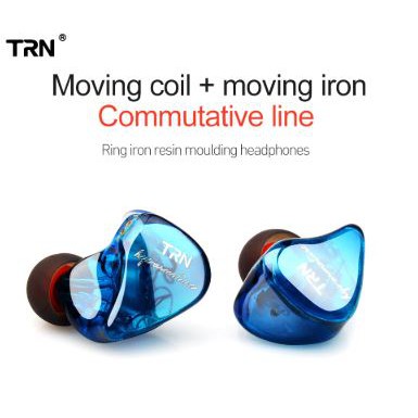 TRN IM1 with Mic 1BA+1DD Hybrid In Ear Earphone Headset Detachable