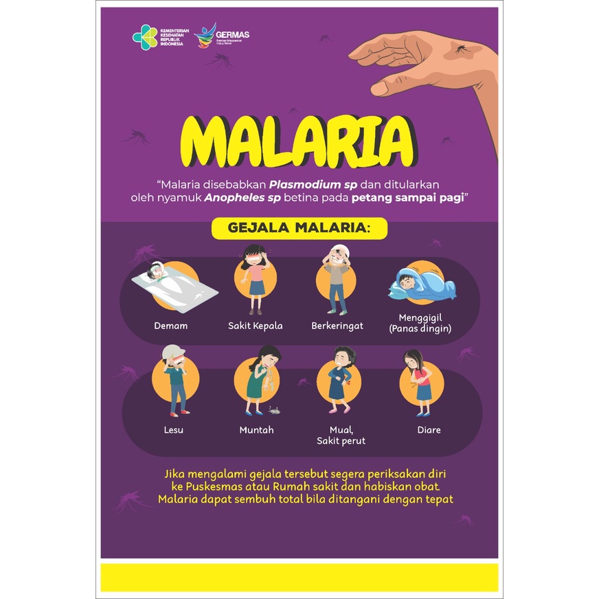 

Poster Kesehatan | Poster Cegah Malaria