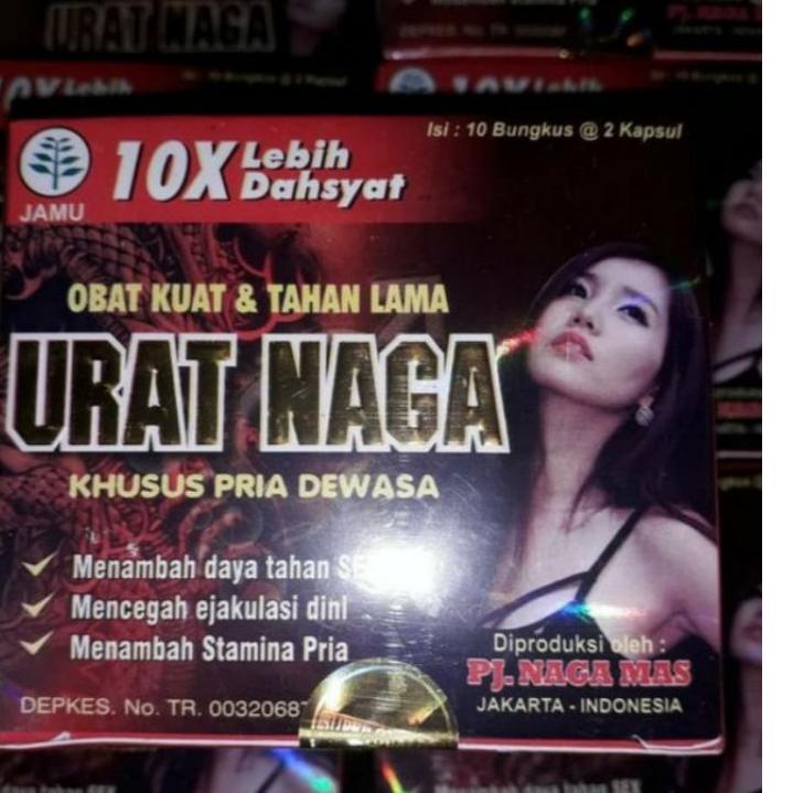 Kapsul Urat. Naga. Original ン