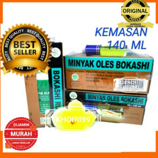 MINYAK OLES  BOKASHI 140 ML Shopee Indonesia