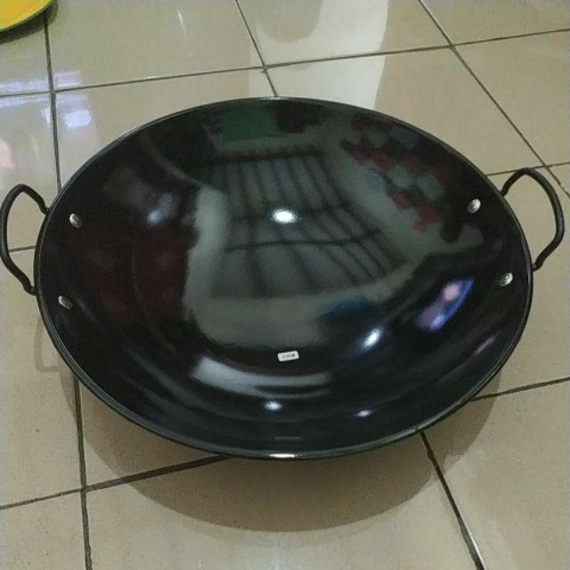 Wajan/ Kuali Enamel Anti Lengket Anti Gores