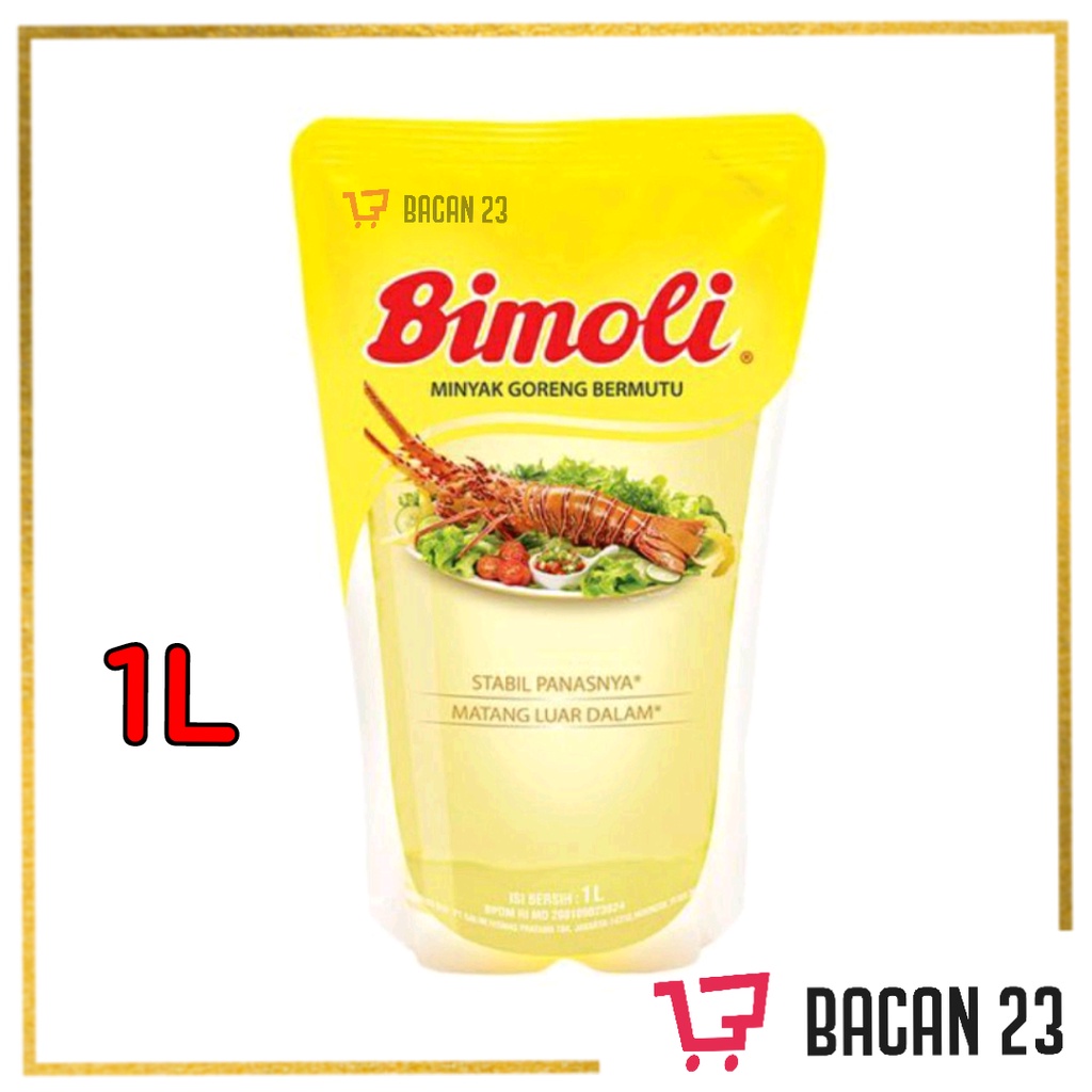 

Bimoli Refill ( 1 L ) / Minyak Goreng / Bacan 23 - Bacan23