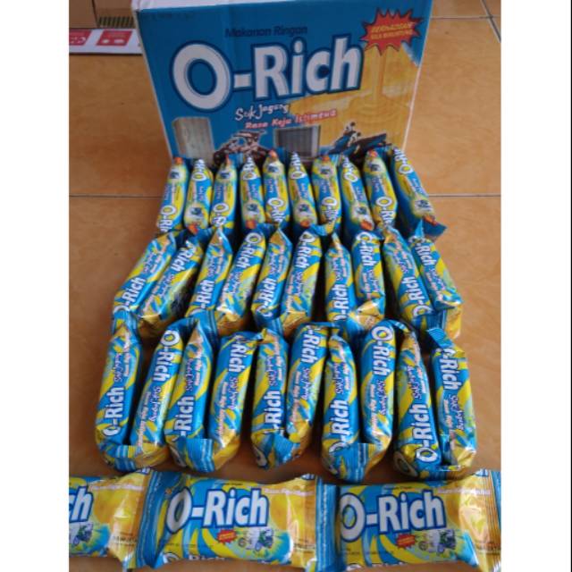 

Snack berhadiah uang tunai o-rich