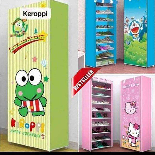  Rak sepatu portable karakter  Shopee Indonesia