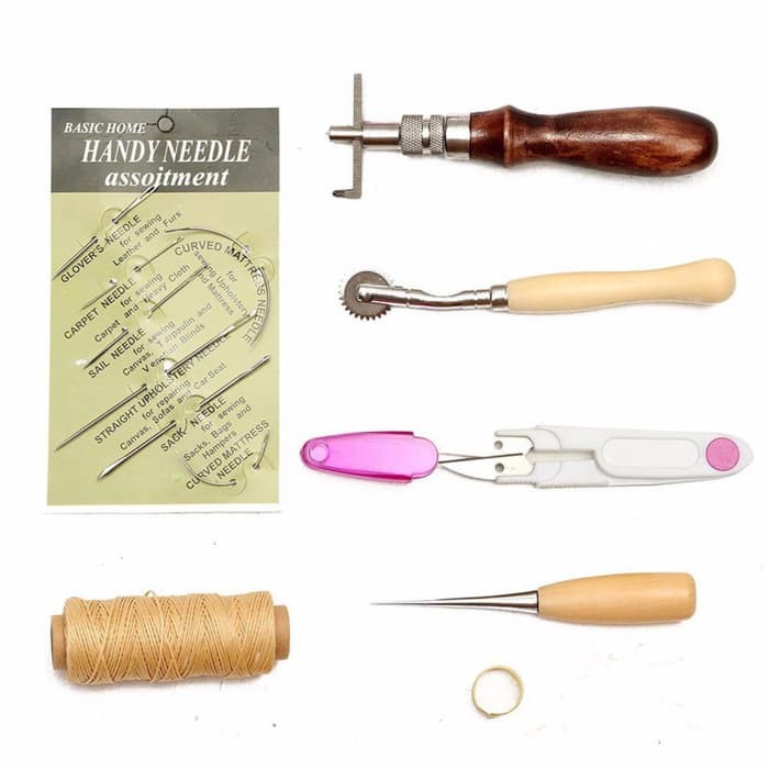 Dijual Set Peralatan Jahit Bahan Kulit Murah