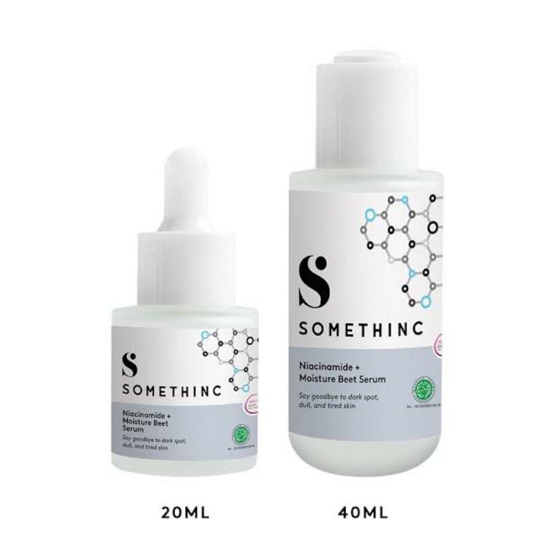 SOMETHINC NIACINAMIDE+MOISTURE BEET SERUM FULL SIZE 20ML 40ML