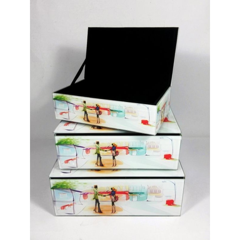 

Box acrylic Retro / Box acrylic vintage / Box acrylic per set / Box aklirik/ Box cantik / Box unik