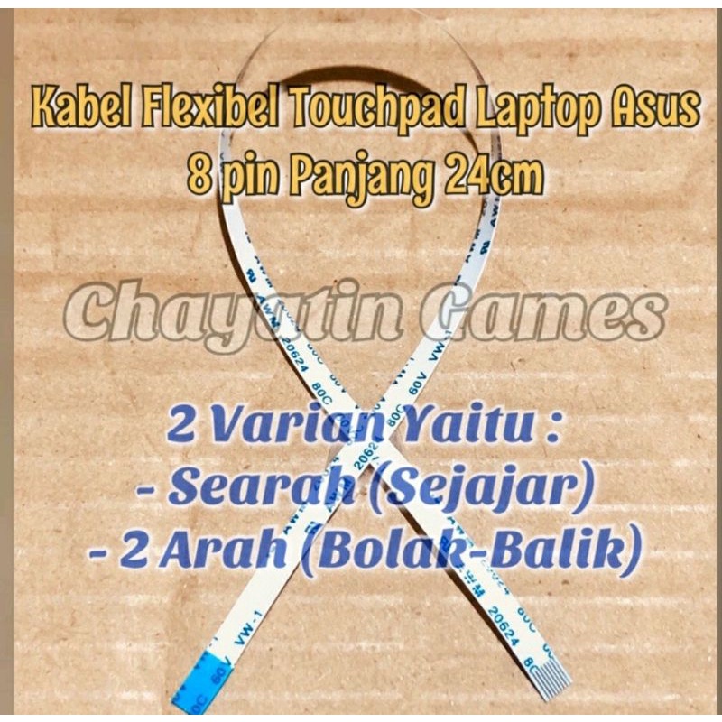 Kabel Flexibel Touchpad Laptop Asus - Cable Flexible Laptop Asus 8 Pin HALUS