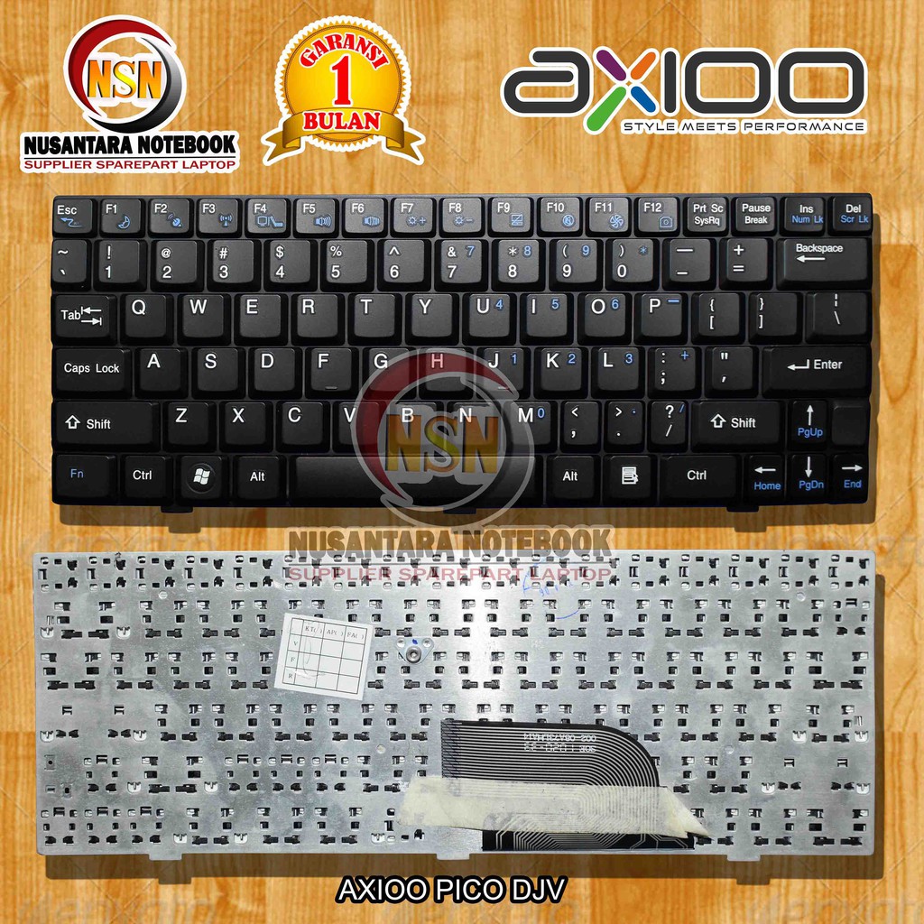 Keyboard Laptop Axioo Pico DJV DJV715 DJV713 Black Series