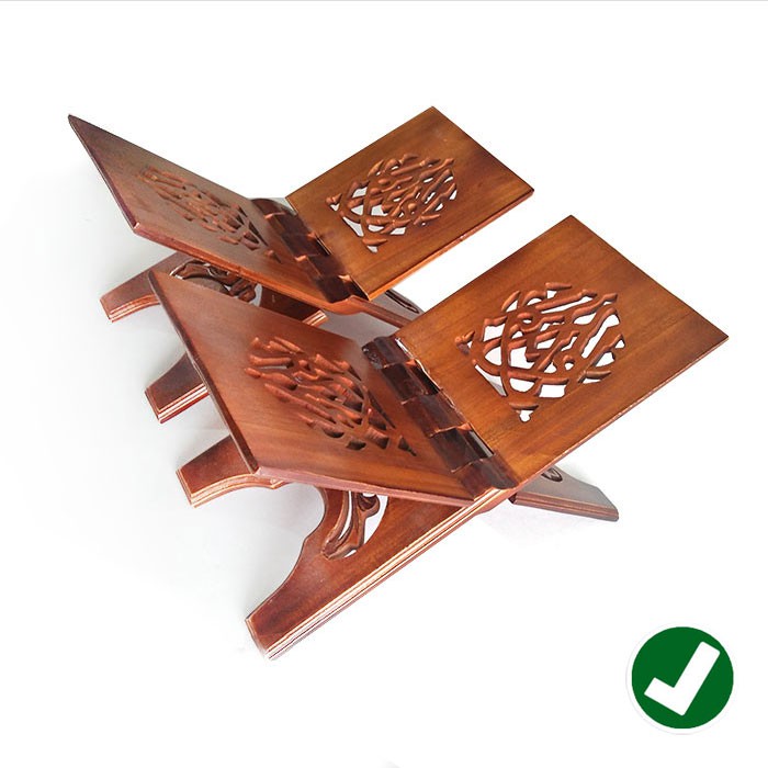 Tatakan Al Quran Dudukan Quran Rekal Al Quran Ukir Ukr. Jumbo Murah