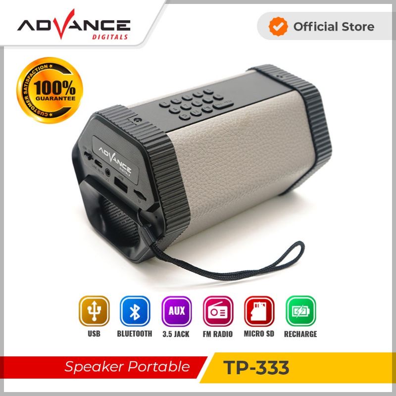 Speaker bluetooth music box advance tp 333