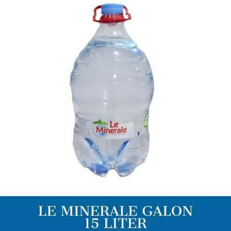 le minerale galon 15L (isi + galon) sukabumi