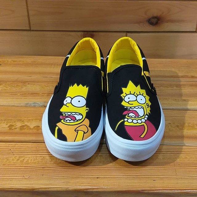 Vans Slip On x The Simpsons