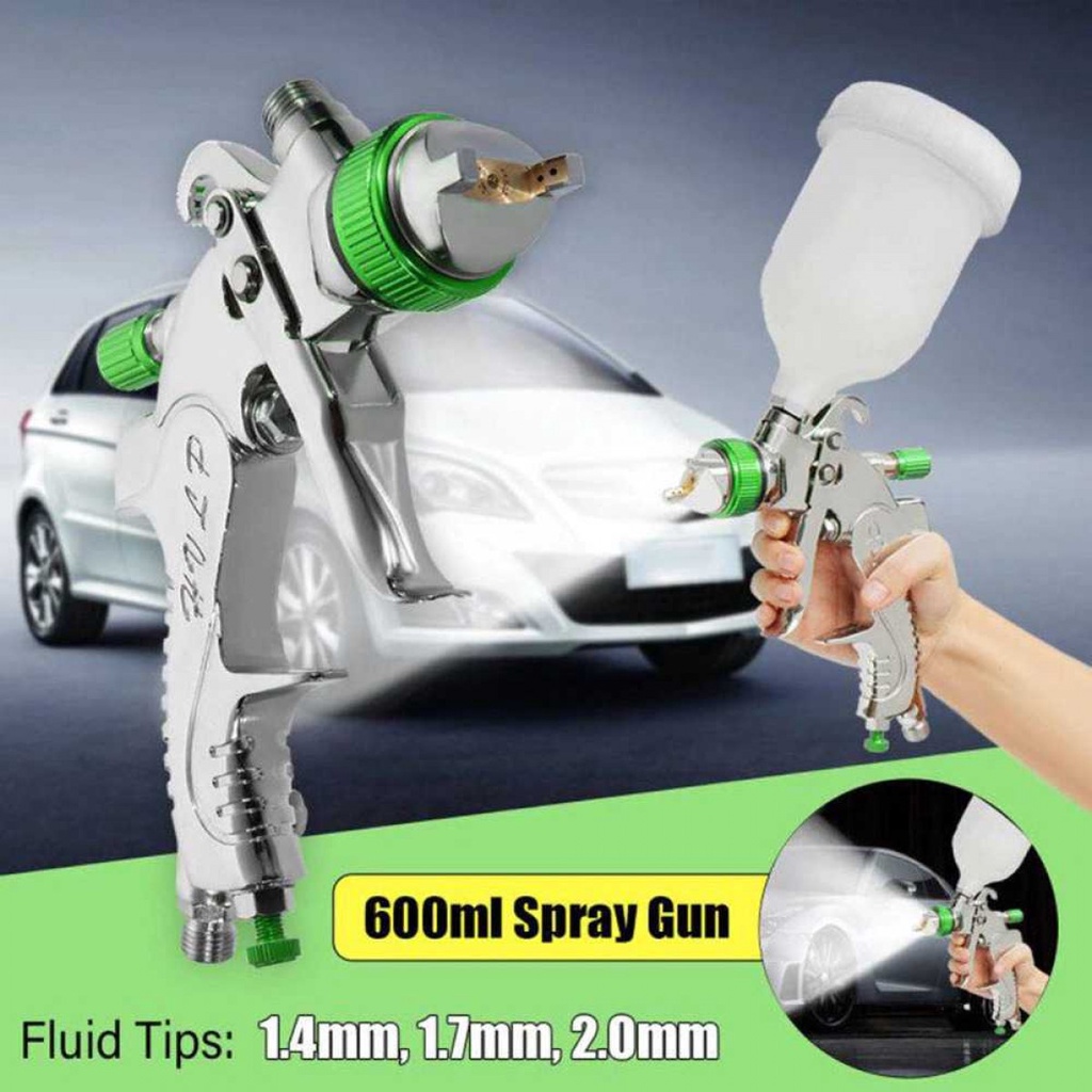 HVLP Professional Spray Gun Nozzle Airbrush 1.4/1.7/2.0mm - G2008